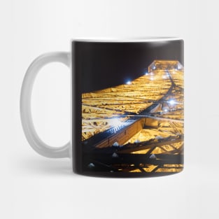 Eiffel Tower Paris France Nighttime Lights Mug